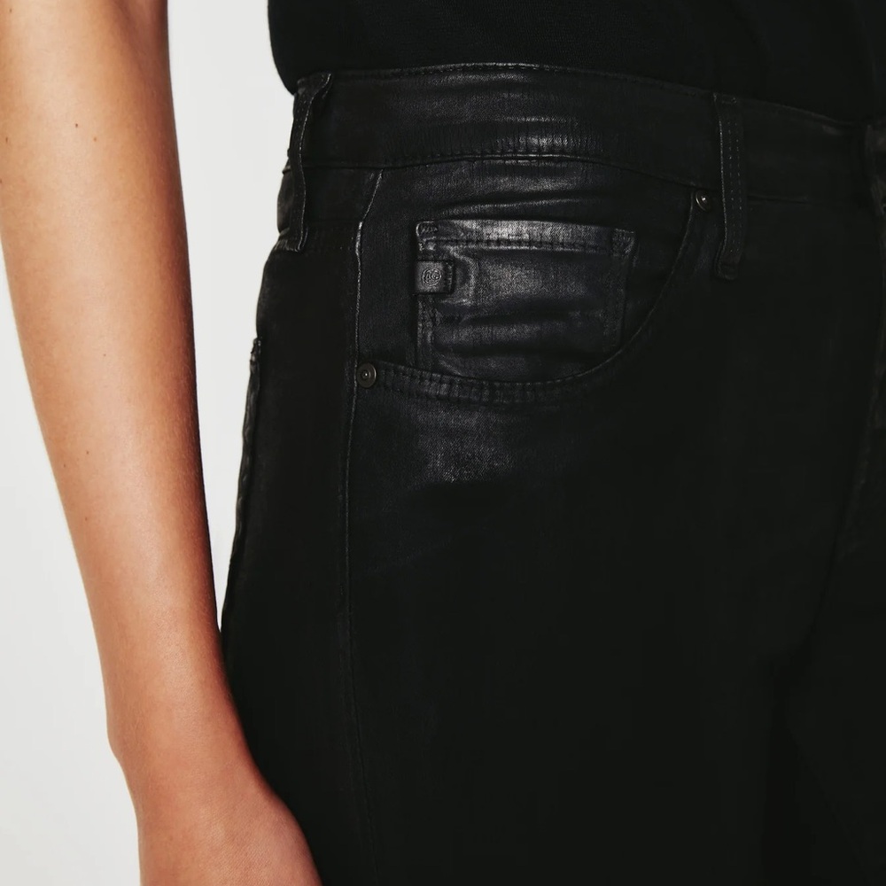 AG Leatherette The Legging Skinny Jeans - Picture 5 of 13